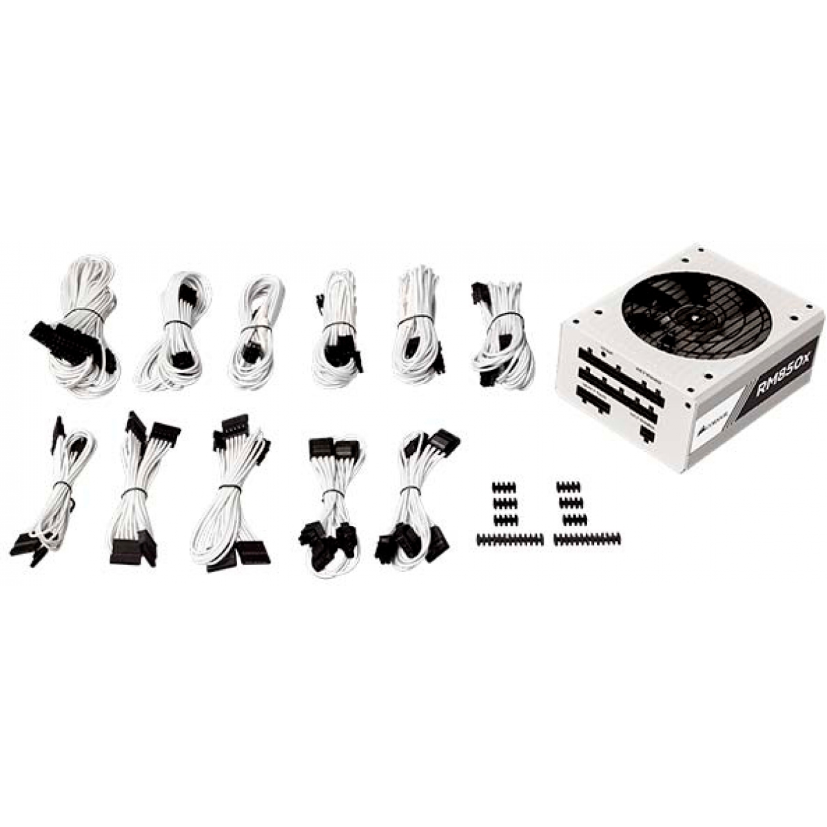 Fonte Corsair  RM850x 850W, 80 Plus Gold, PFC Ativo, Full Modular, White, CP-9020156-WW