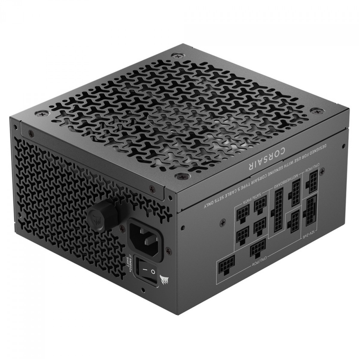 Fonte Corsair RM850x SHIFT, 850W, Cybenetics Gold, PFC Ativo, ATX 3.1, PCIe 5.1, Full Modular, CP-9020299-BR