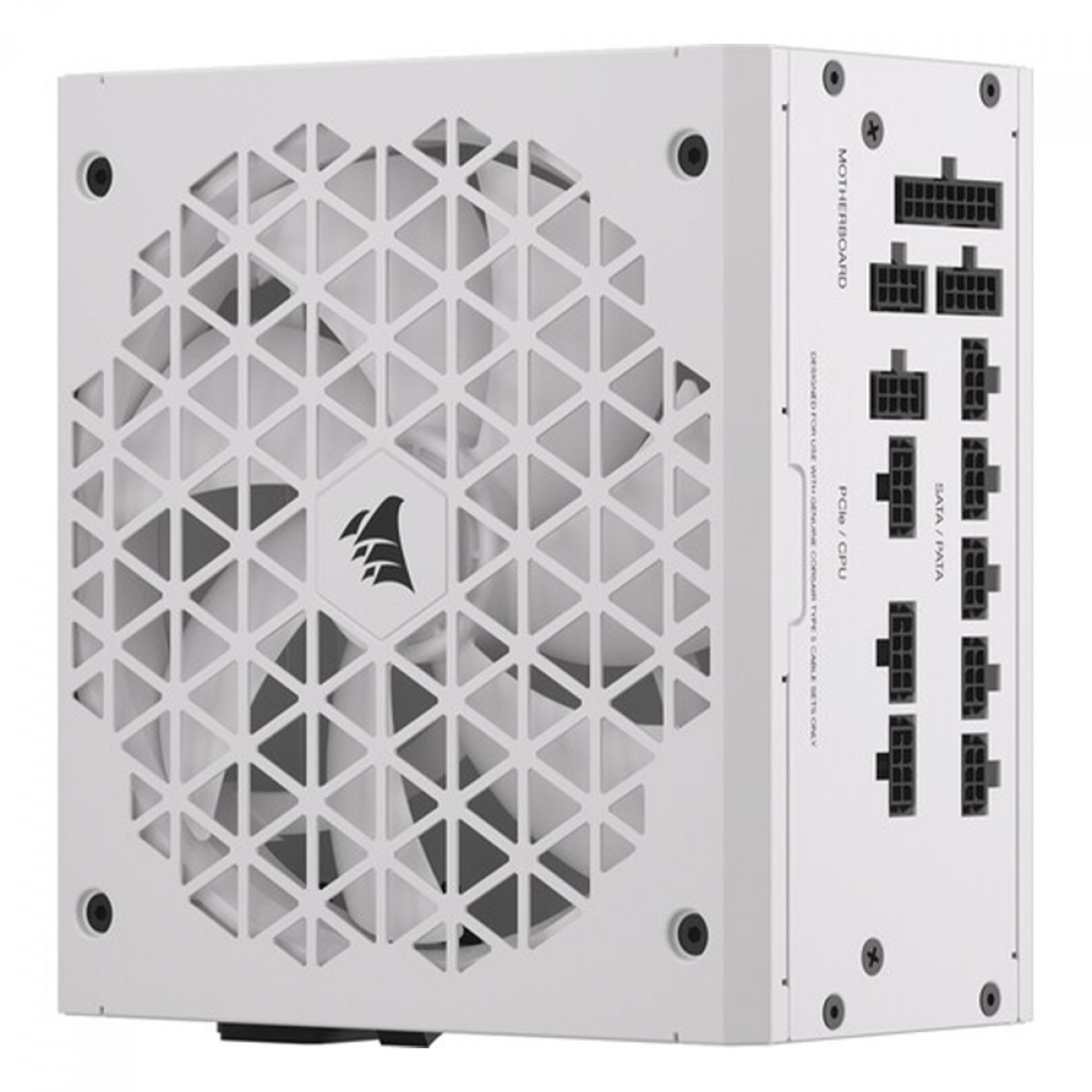 Fonte Corsair RM850x Shift White, 850W, 80 Plus Gold, Full Modular, Branco, CP-9020274-NA