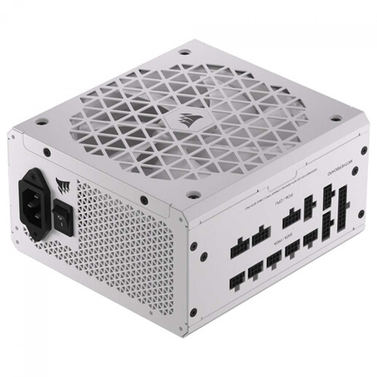 Fonte Corsair RM850x Shift White, 850W, 80 Plus Gold, Full Modular, Branco, CP-9020274-NA