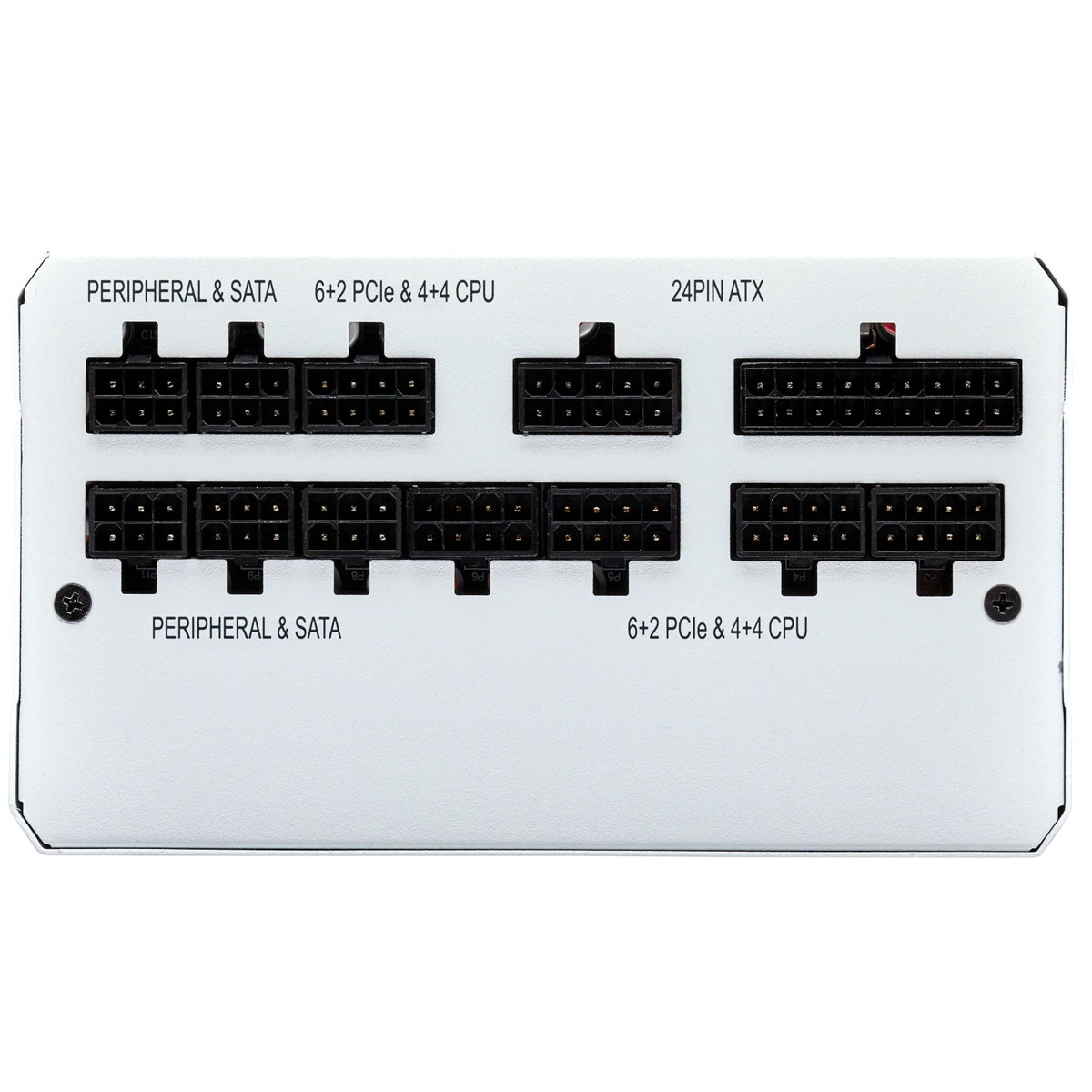 Fonte Corsair RM850x, 850W, 80 Plus Gold, PFC Ativo, Full Modular, White, CP-9020188-WW