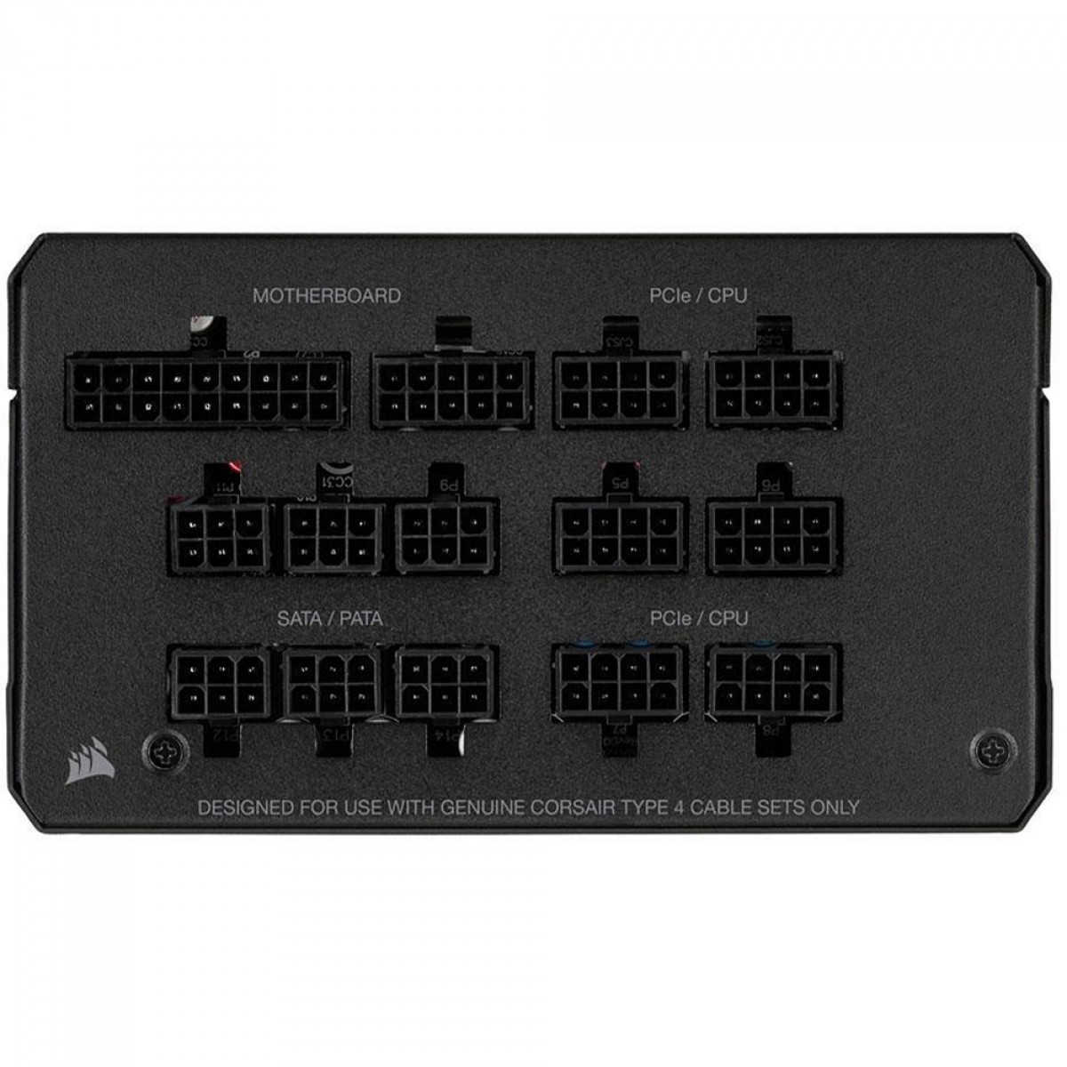 Fonte Corsair RMx Series RM1000x, 1000W, 80 Plus Gold, Modular, PFC Ativo, CP-9020201-NA