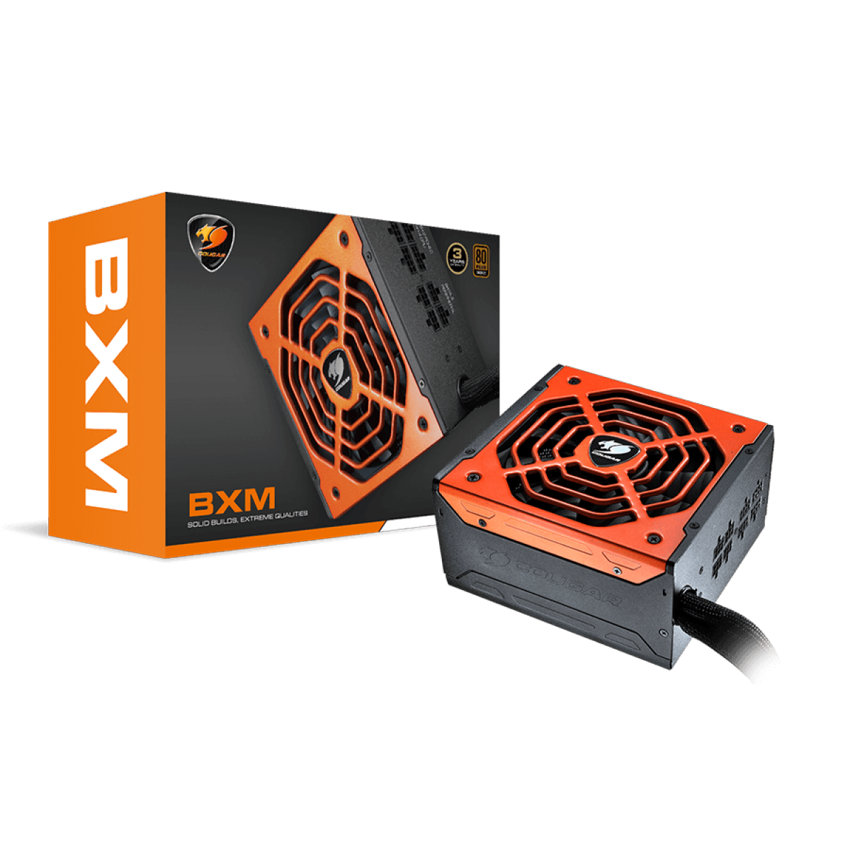 Fonte Cougar BXM850, 850W, 80 Plus Bronze, 31BX085010P01
