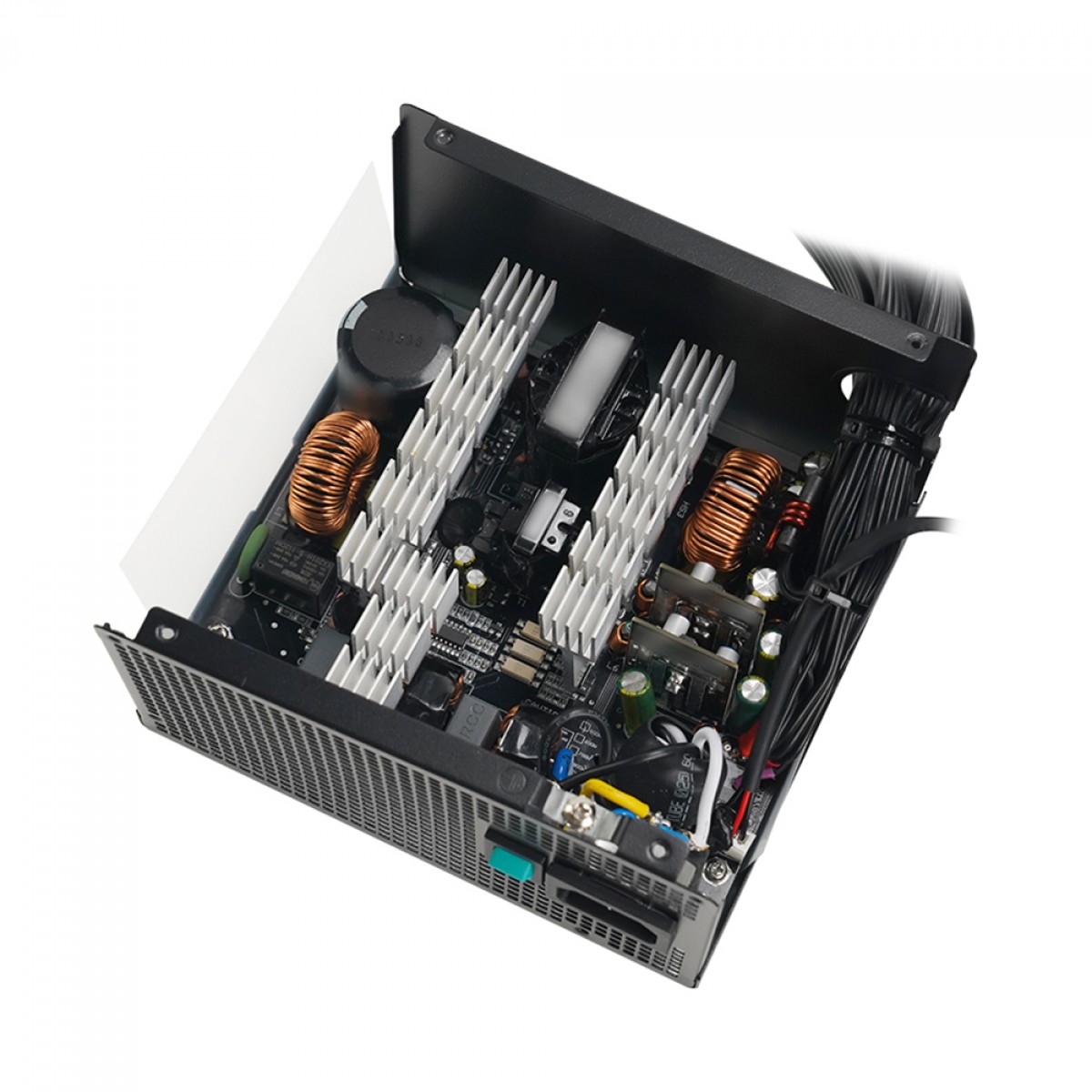 Fonte DeepCool PL650D, 650W, 80 Plus Bronze, Cybenetics Silver, ATX 3.1, PFC Ativo, Black, R-PL650D-FC0B-WO-V2