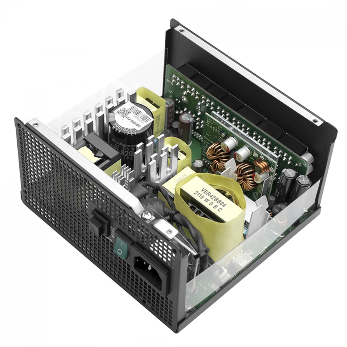 Fonte DeepCool PQ1000M, 1000W, 80 Plus Gold, PFC Ativo, Modular, R-PQA00M-FA0B-WO