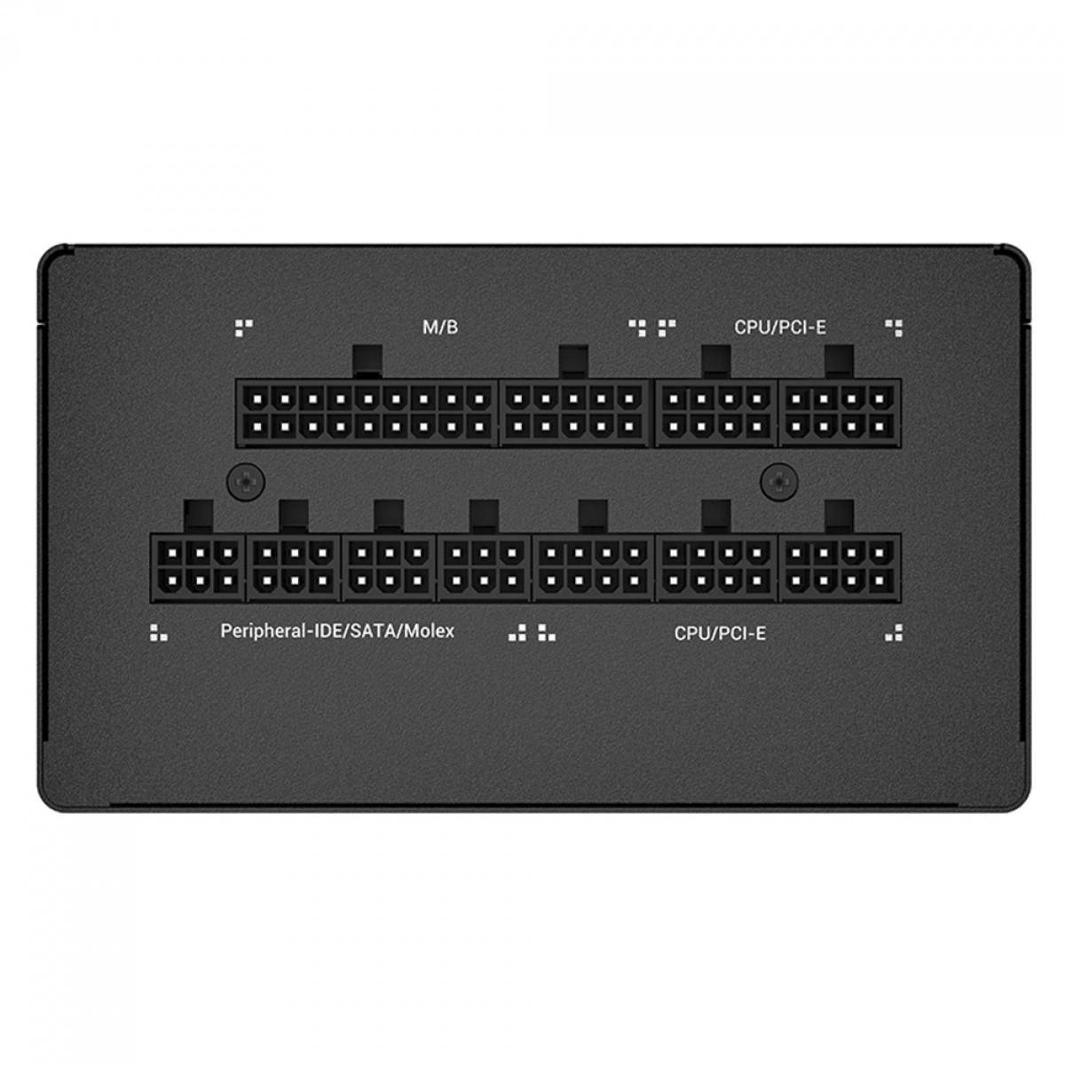 Fonte DeepCool PQ850M, 850W, 80 Plus Gold, PFC Ativo, Modular, R-PQ850M-FA0B-WO