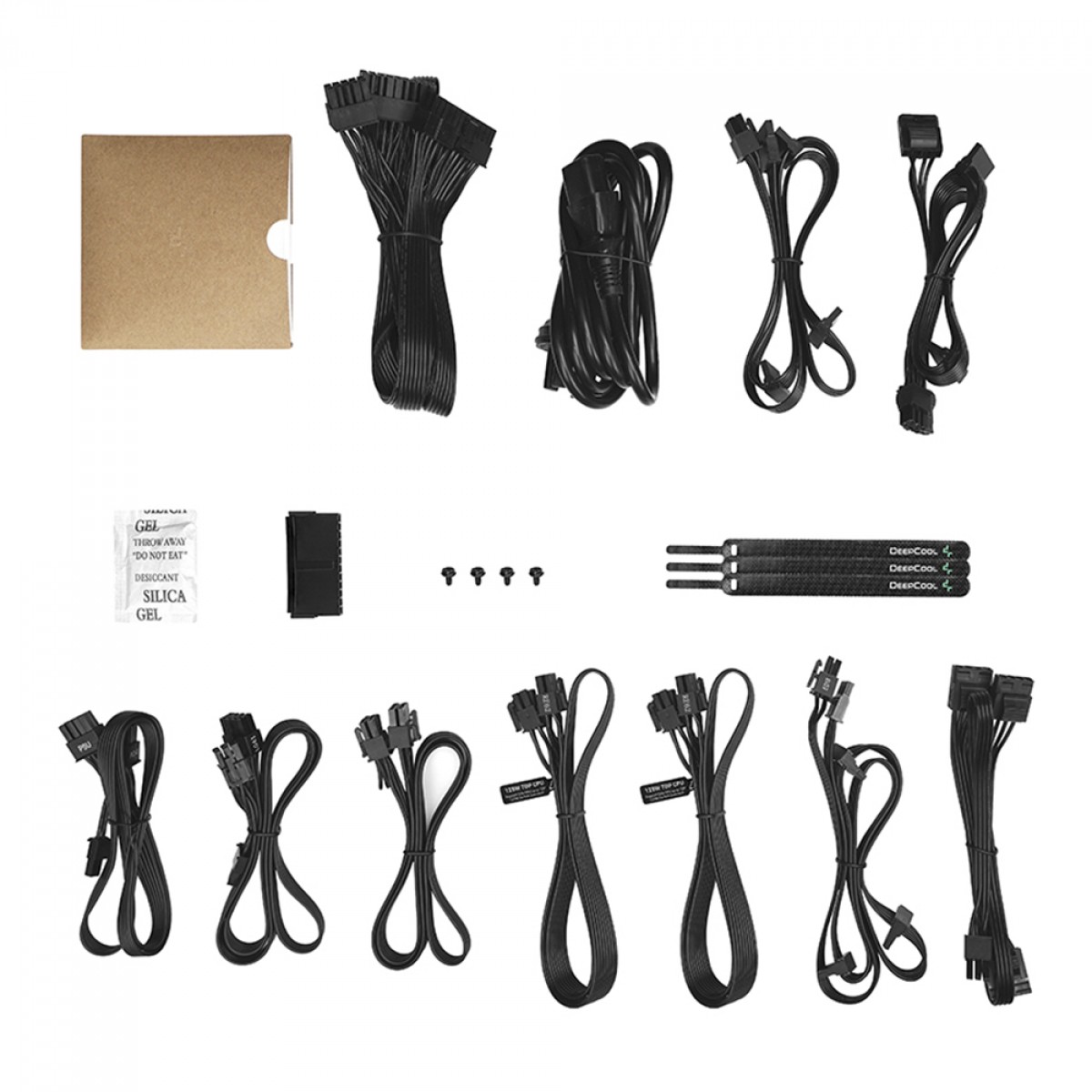 Fonte DeepCool PQ850M, 850W, 80 Plus Gold, PFC Ativo, Modular, R-PQ850M-FA0B-WO