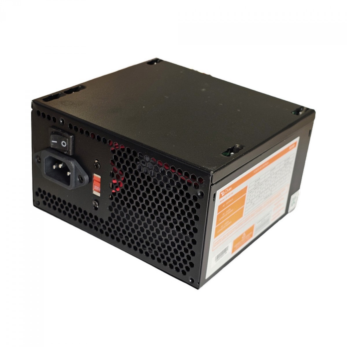 Fonte Duex 600W, Black, Manual, DX 600FSE