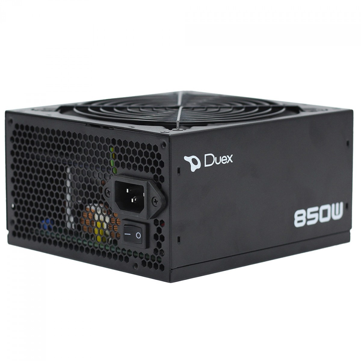 Fonte Duex 850FSE++ RGB Series, 850W, 80 Plus Bronze, PFC Ativo, Full Modular, DX-850FSE++ RGB