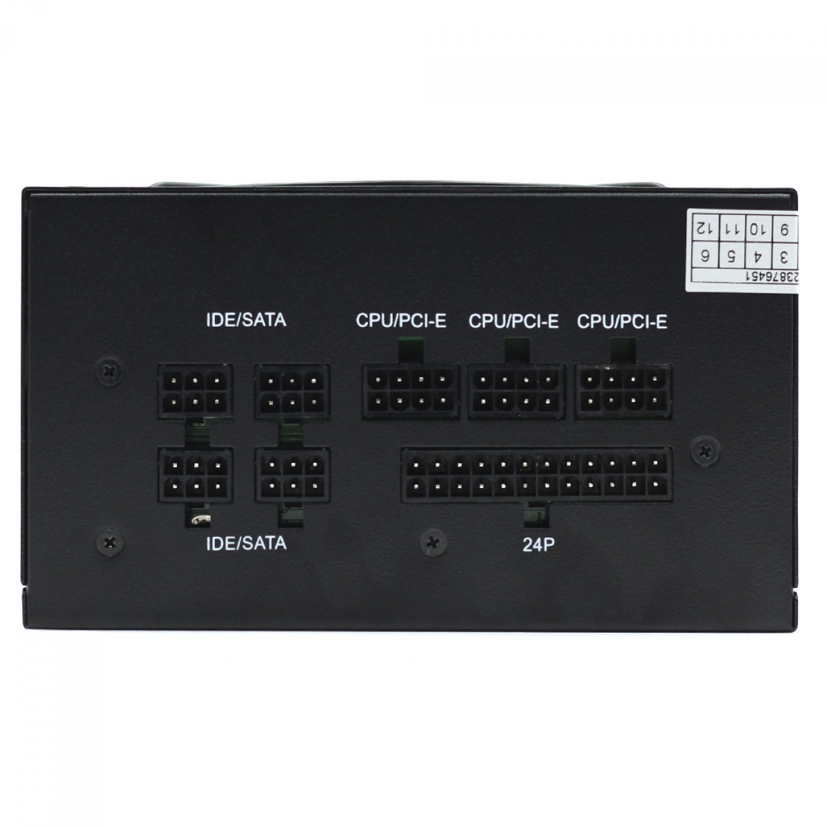 Fonte Duex 850FSE++ RGB Series, 850W, 80 Plus Bronze, PFC Ativo, Full Modular, DX-850FSE++ RGB