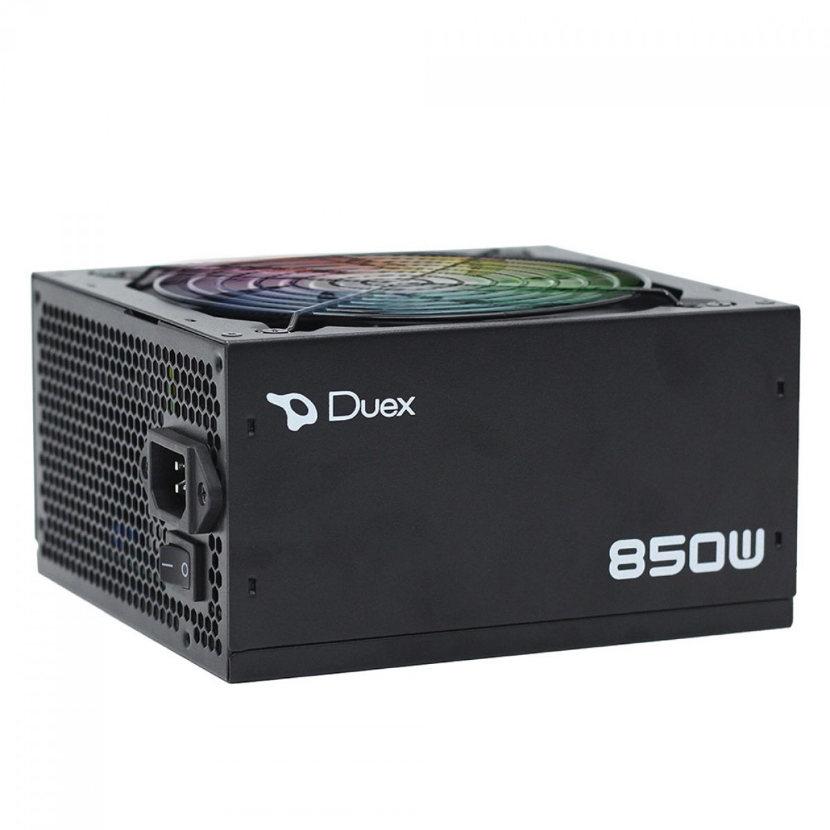 Fonte Duex 850FSE++ RGB Series, 850W, 80 Plus Bronze, PFC Ativo, Full Modular, DX-850FSE++ RGB