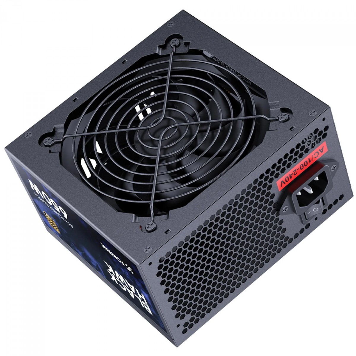 Fonte Fortrek Black Hawk, 650W, 80 Plus Bronze, PFC Ativo, Preto, 83589