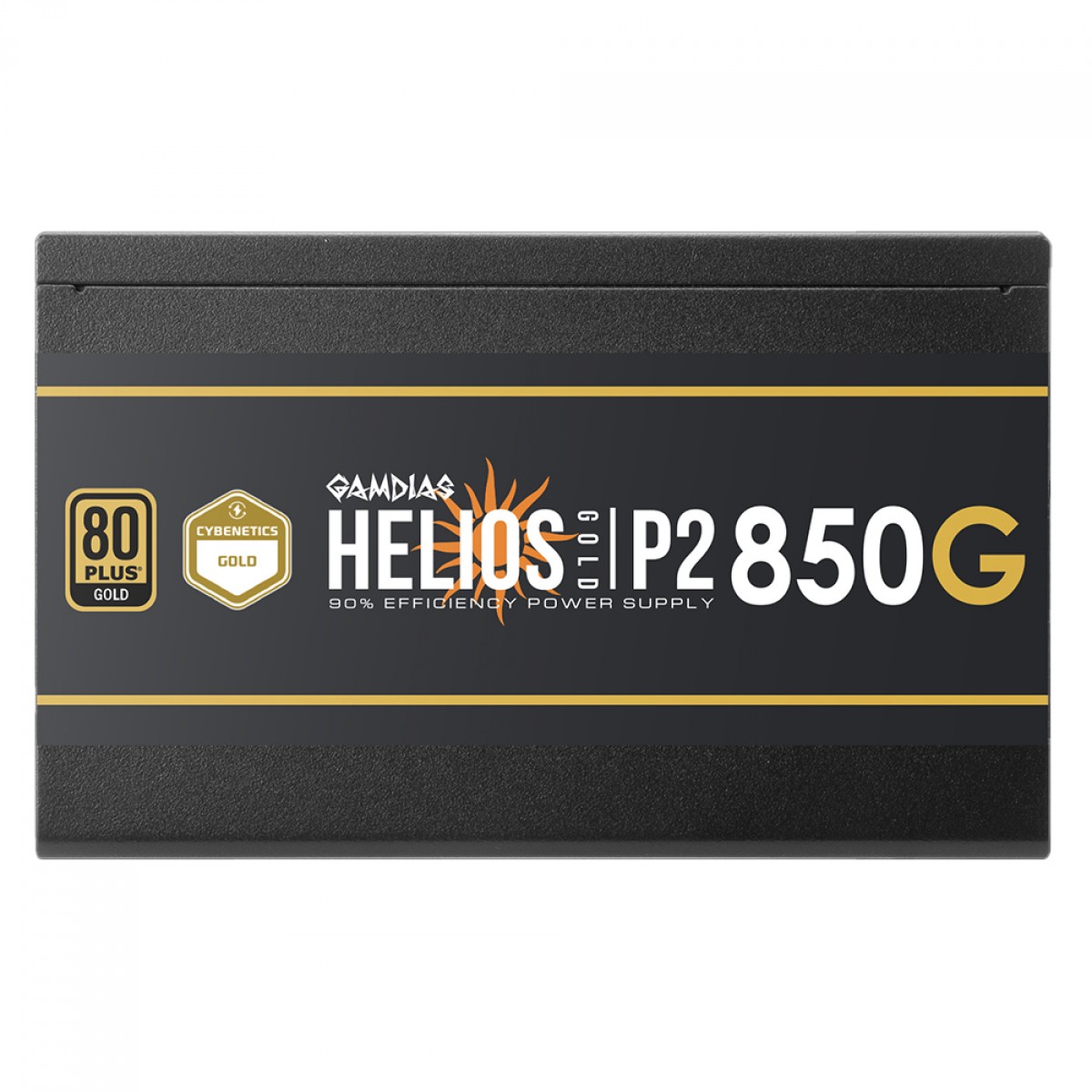 Fonte Gamdias Helios M1-850G, 850W, 80 Plus Gold, Cybenetics Gold, PFC Ativo, PCIe 5.0, Cabos Flat, Preto