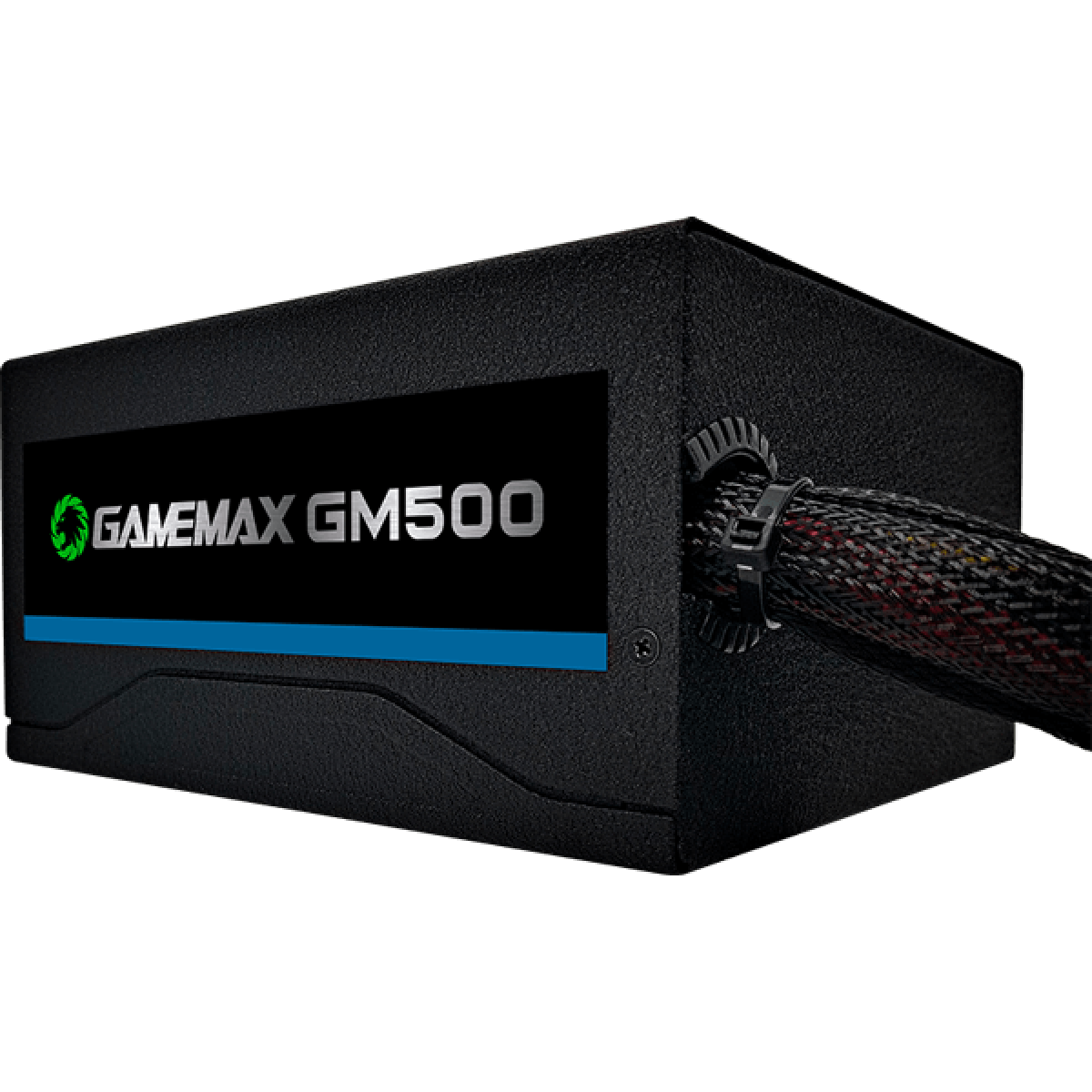 Fonte Gamemax GM500 500W, 80 Plus Bronze, PFC Ativo, OEM, sem caixa.