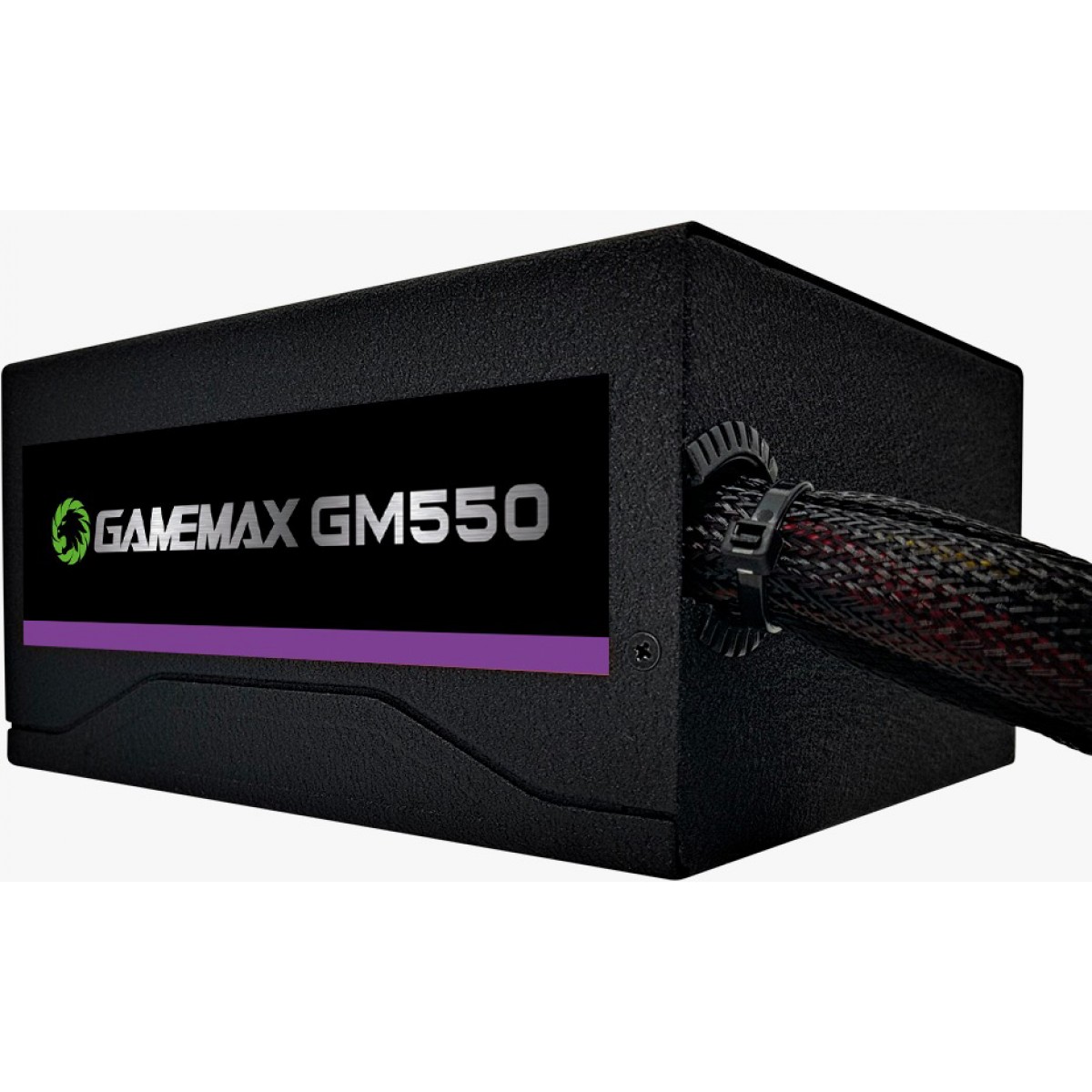 Fonte Gamemax GM550 550W, 80 Plus Bronze, PFC Ativo, Black