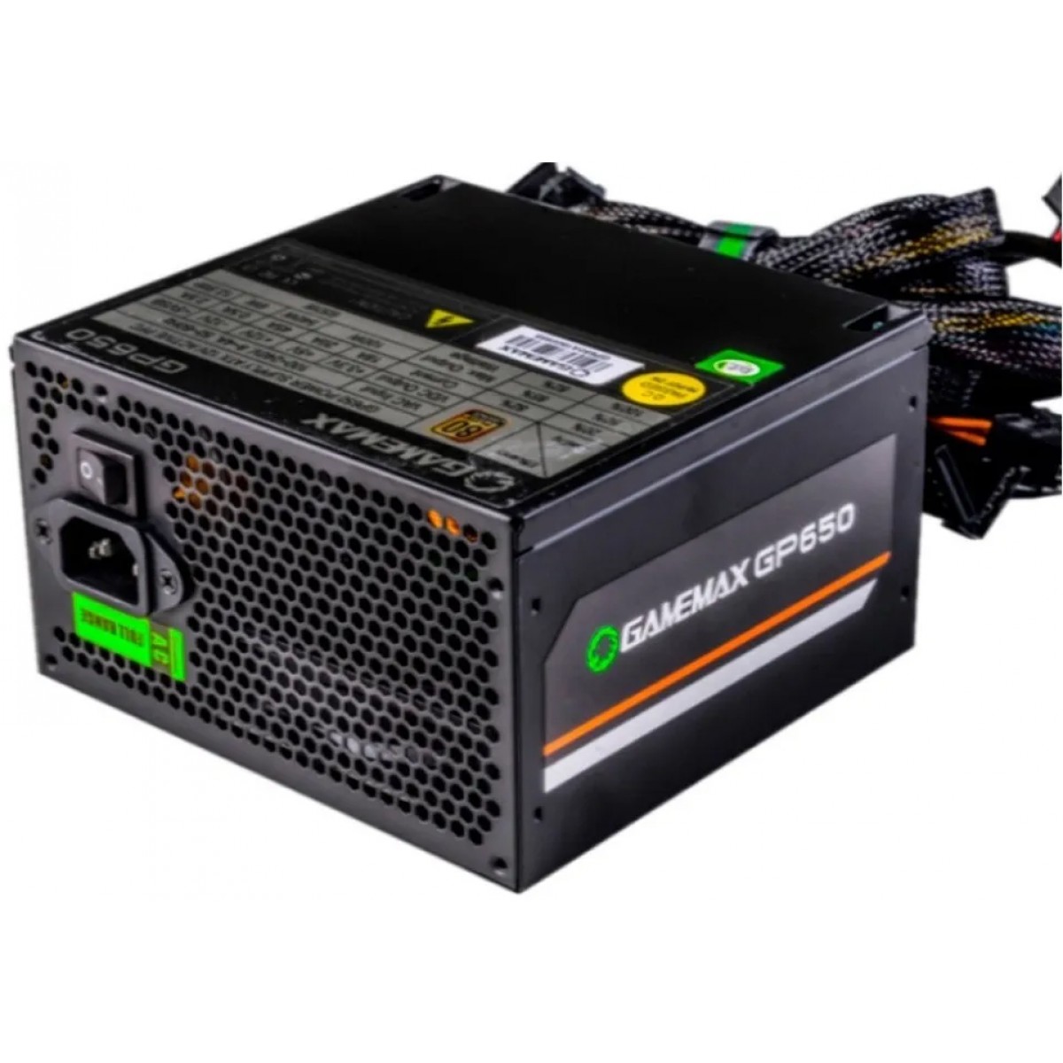 Fonte 500W Gamemax GMX GM500 80Plus Bronze