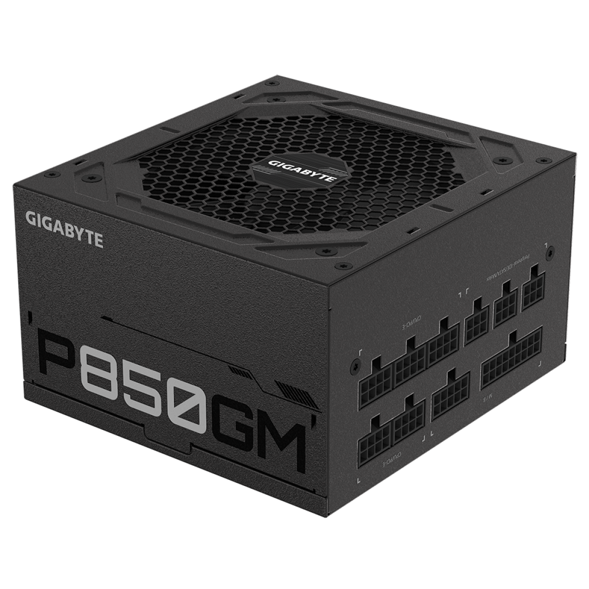 Fonte Gigabyte P850GM 850W, 80 Plus Gold, Full Modular, PFC Ativo, GP-P850GM