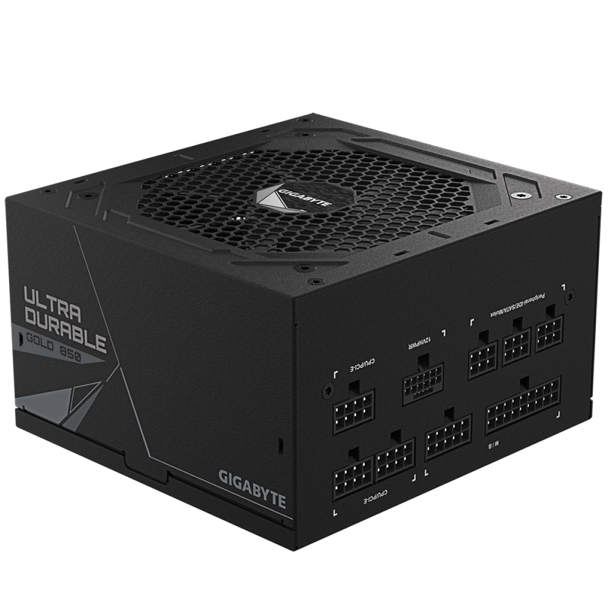 Fonte Gigabyte Ultra Durable, 850W, 80 Plus Gold, PFC Ativo, Full Modular, Com Conector PCIe 5.0, GP-UD850GM PG5