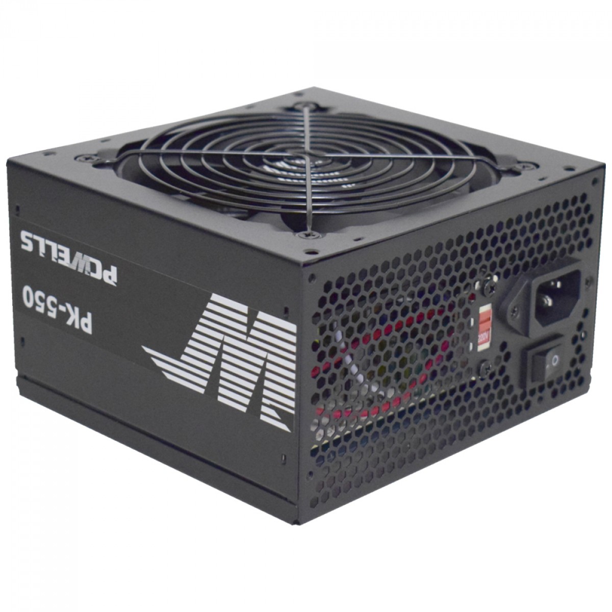 Fonte K-MEX PK550, 400W, Bivolt, Preto