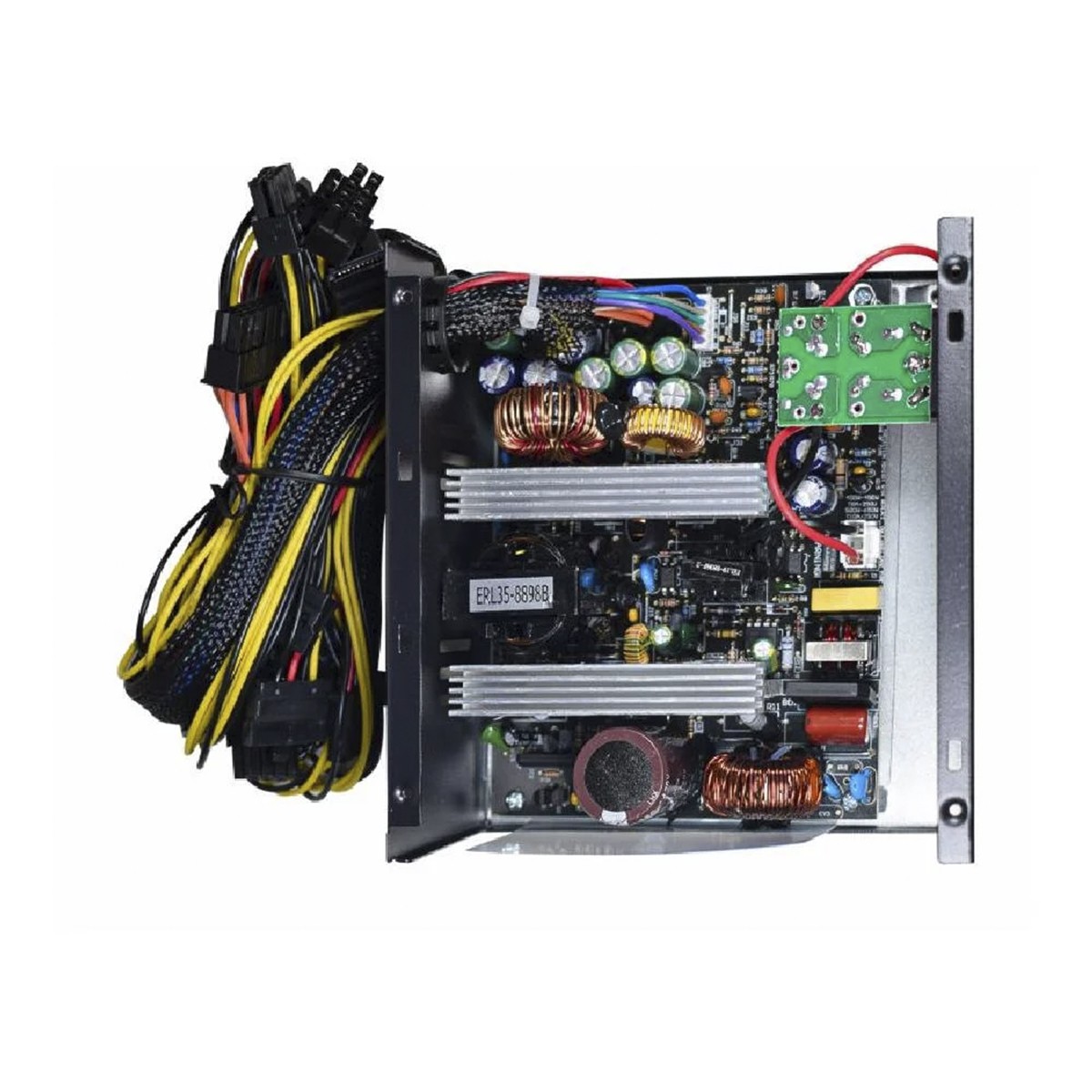 Fonte K-MEX PWEZ8898F, 500W, 80 Plus, PFC Ativo, ATX, Preto