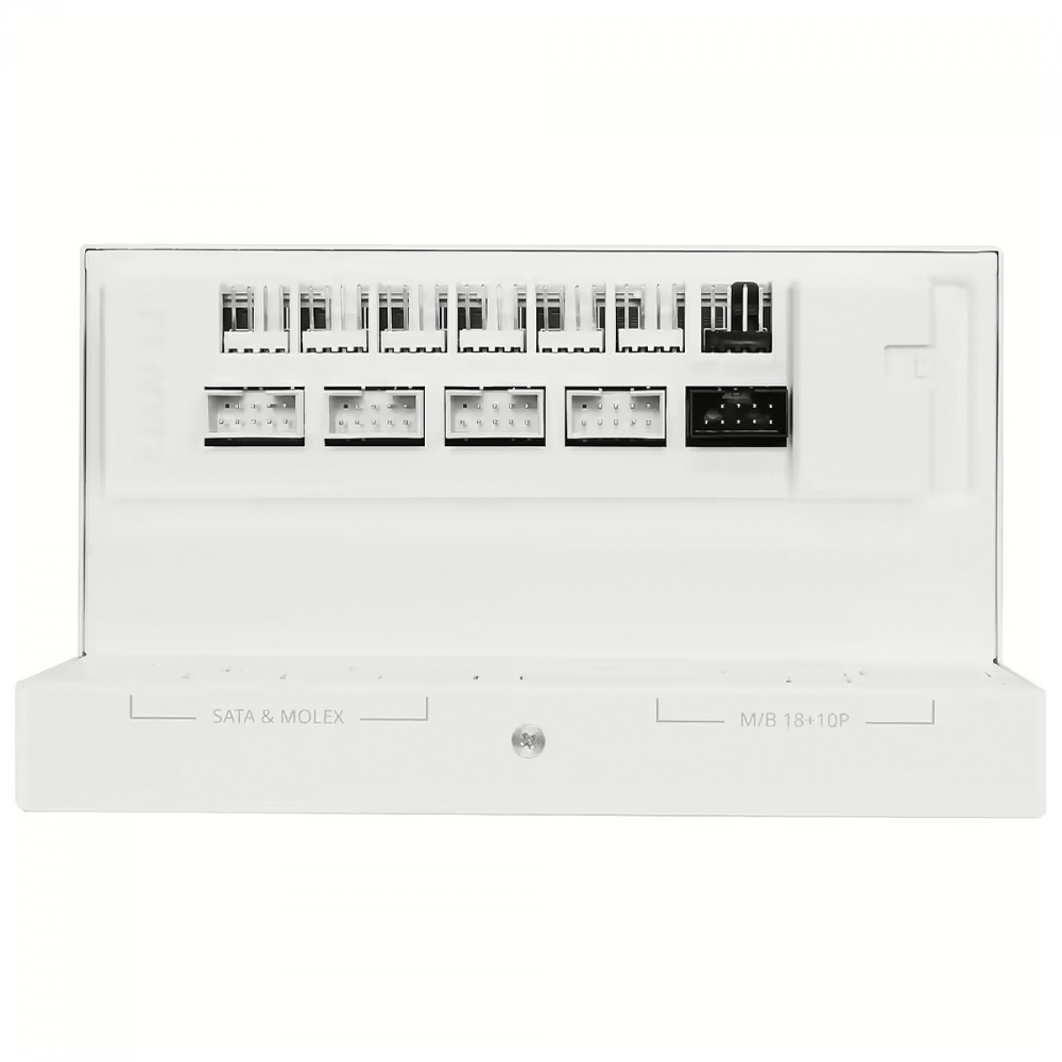 Fonte Lian Li EDGE 1000W, 80 Plus Gold, Cybenetics Gold, ATX 3.1, PFC Ativo, Full Modular, Com Hub EDGE, Branco, EG1000G WHITE EU