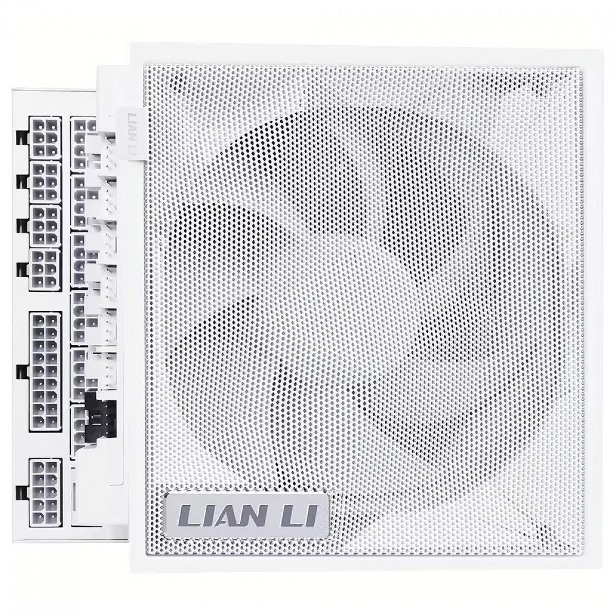 Fonte Lian Li EDGE 1000W, 80 Plus Gold, Cybenetics Gold, ATX 3.1, PFC Ativo, Full Modular, Com Hub EDGE, Branco, EG1000G WHITE EU