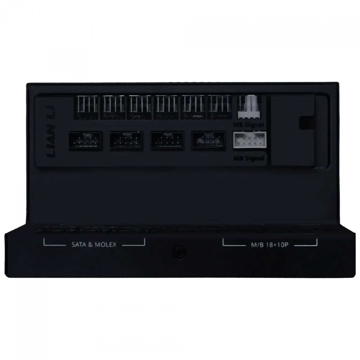 Fonte Lian Li EDGE 1000W, 80 Plus Gold, Cybenetics Gold, ATX 3.1, PFC Ativo, Full Modular, Com Hub EDGE, Preto, EG1000G BLACK EU