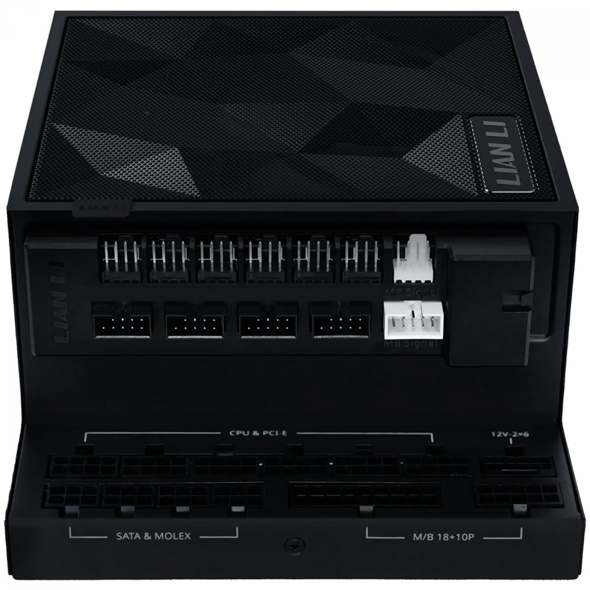 Fonte Lian Li EDGE 1000W, 80 Plus Gold, Cybenetics Gold, ATX 3.1, PFC Ativo, Full Modular, Com Hub EDGE, Preto, EG1000G BLACK EU
