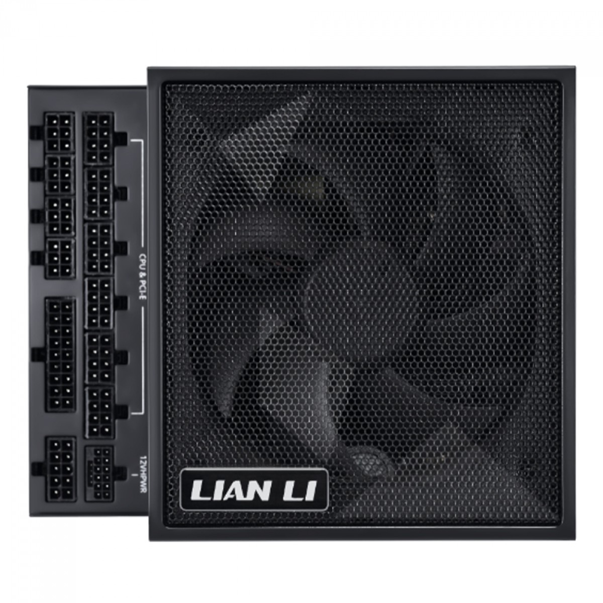 Fonte Lian Li EDGE 850W, 80 Plus Platinum, ATX 3.1, PCIE5, PFC Ativo, Full Modular, Preto, EG0850 BLACK WO