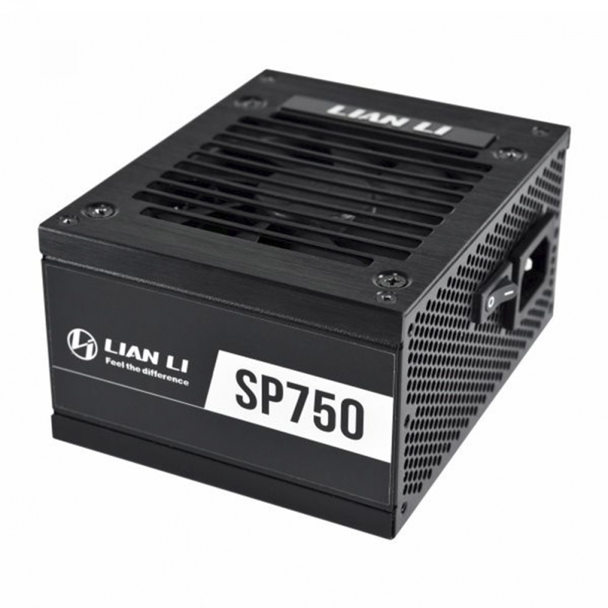 Fonte Lian Li SP750, 750W, PFC Ativo, Full Modular, 80 Plus Gold, Black