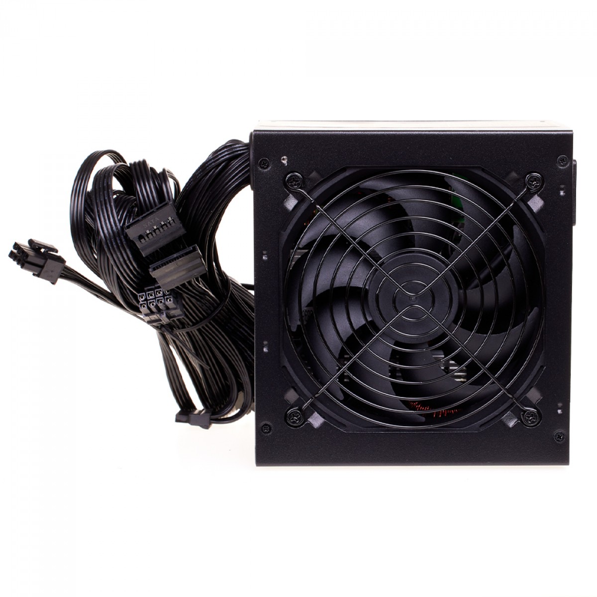 Fonte Liketec Steel Diamond, 500W, 80 Plus Bronze, PFC Ativo, Capacitores Japoneses, Preto
