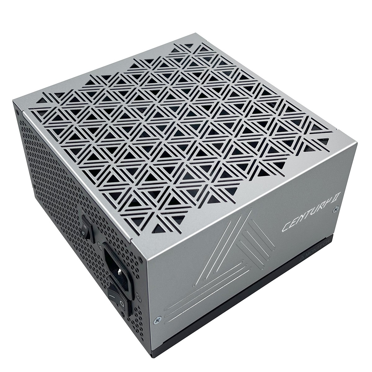 Fonte Montech Century II 550W, 80 Plus Gold, ATX 3.1, PFC Ativo, Full Modular, Cinza