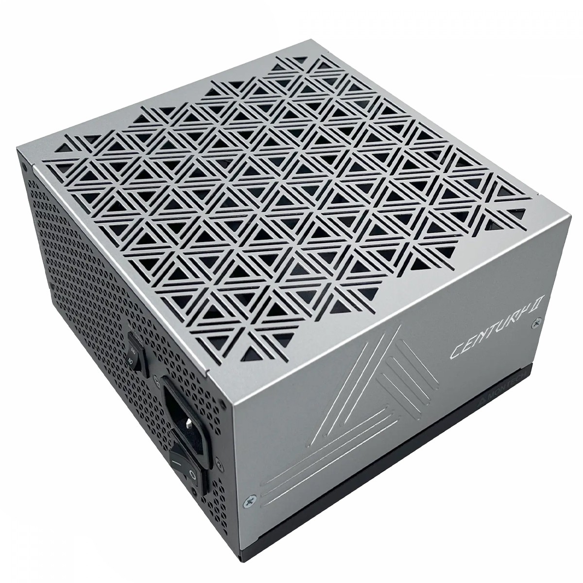 Fonte Montech Century II 650W, 80 Plus Gold, ATX 3.1, PFC Ativo, Full Modular, Cinza
