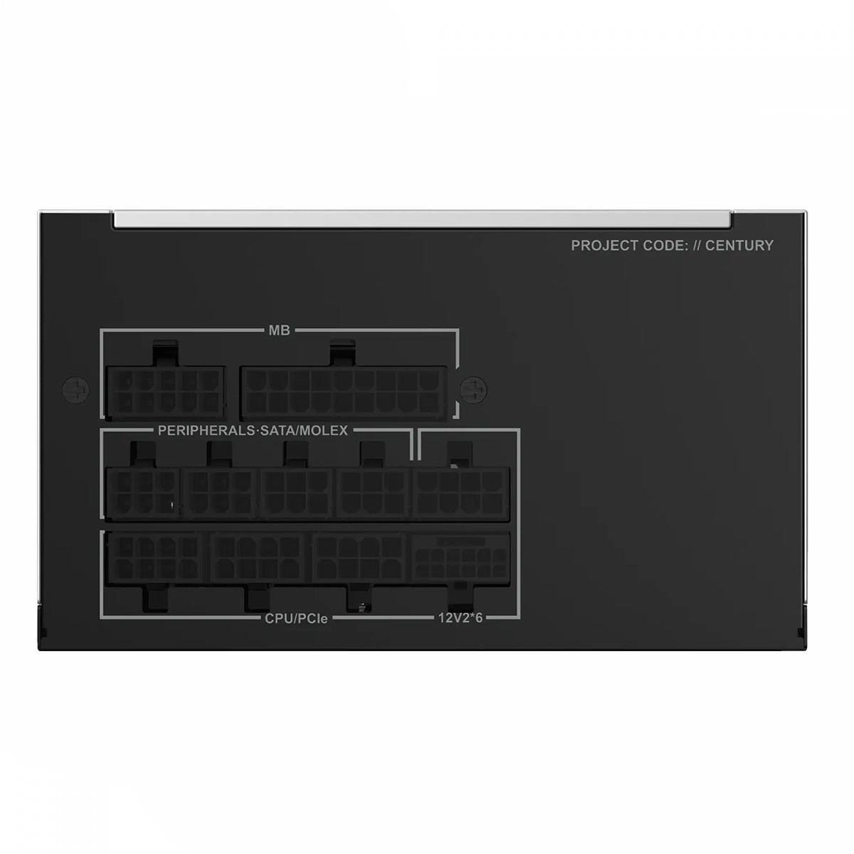 Fonte Montech Century II 650W, 80 Plus Gold, ATX 3.1, PFC Ativo, Full Modular, Cinza