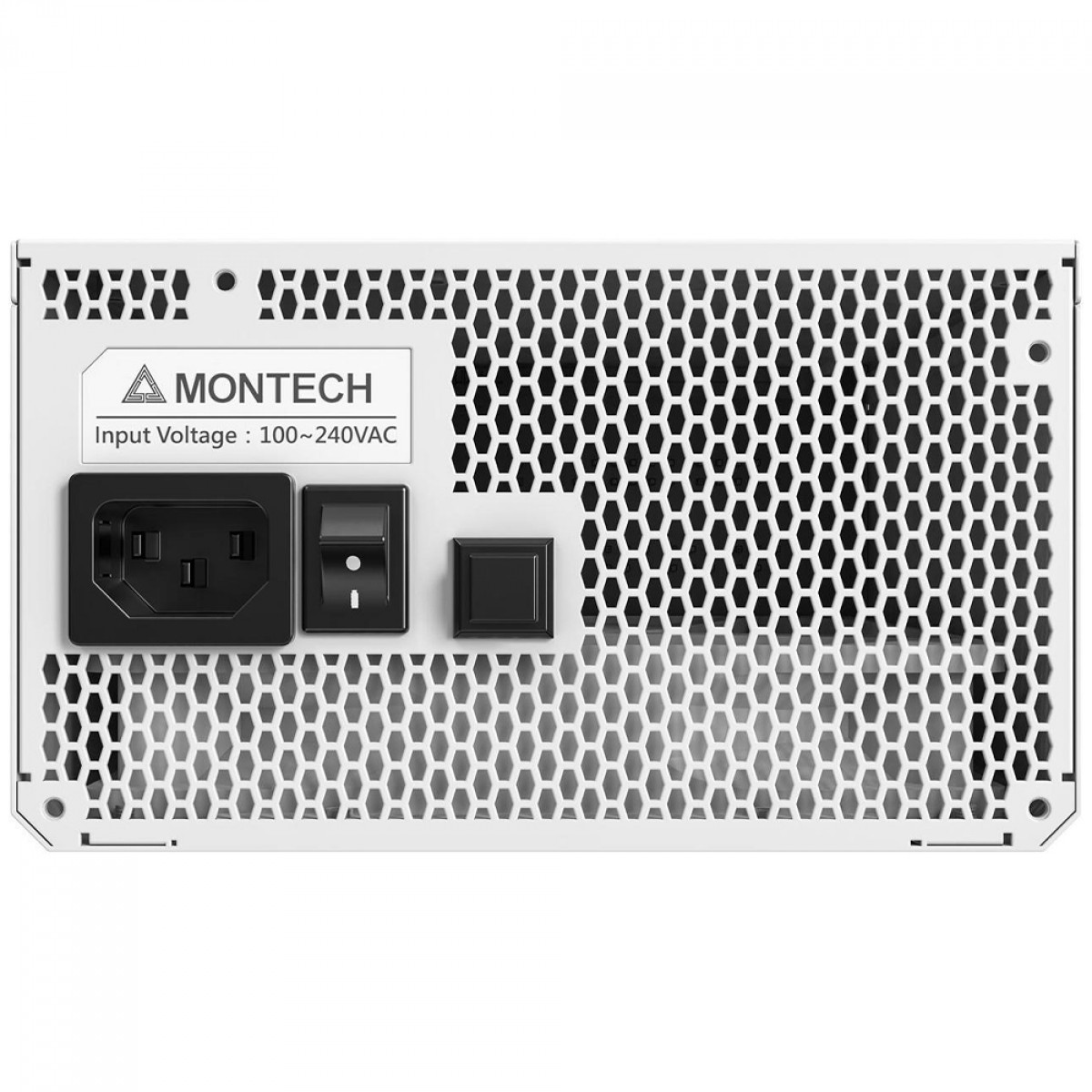 Fonte Montech Titan PLA, 1200W, 80 Plus Platinum, PFC Ativo, ATX 3.1, PCIe 5.1, Full Modular, White