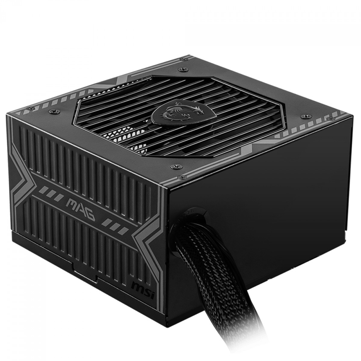 Fonte MSI MAG A650BN, 650W, 80 Plus Bronze, PFC Ativo, Preto, MAG A650BN