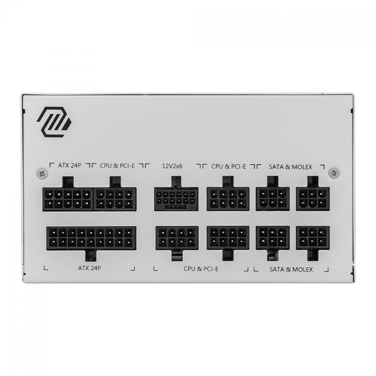 Fonte MSI MAG A850GL PCIE5, 850W, 80 Plus Gold, PFC Ativo, Full Modular, Branco, MAG A850GL PCIE5 WHITE