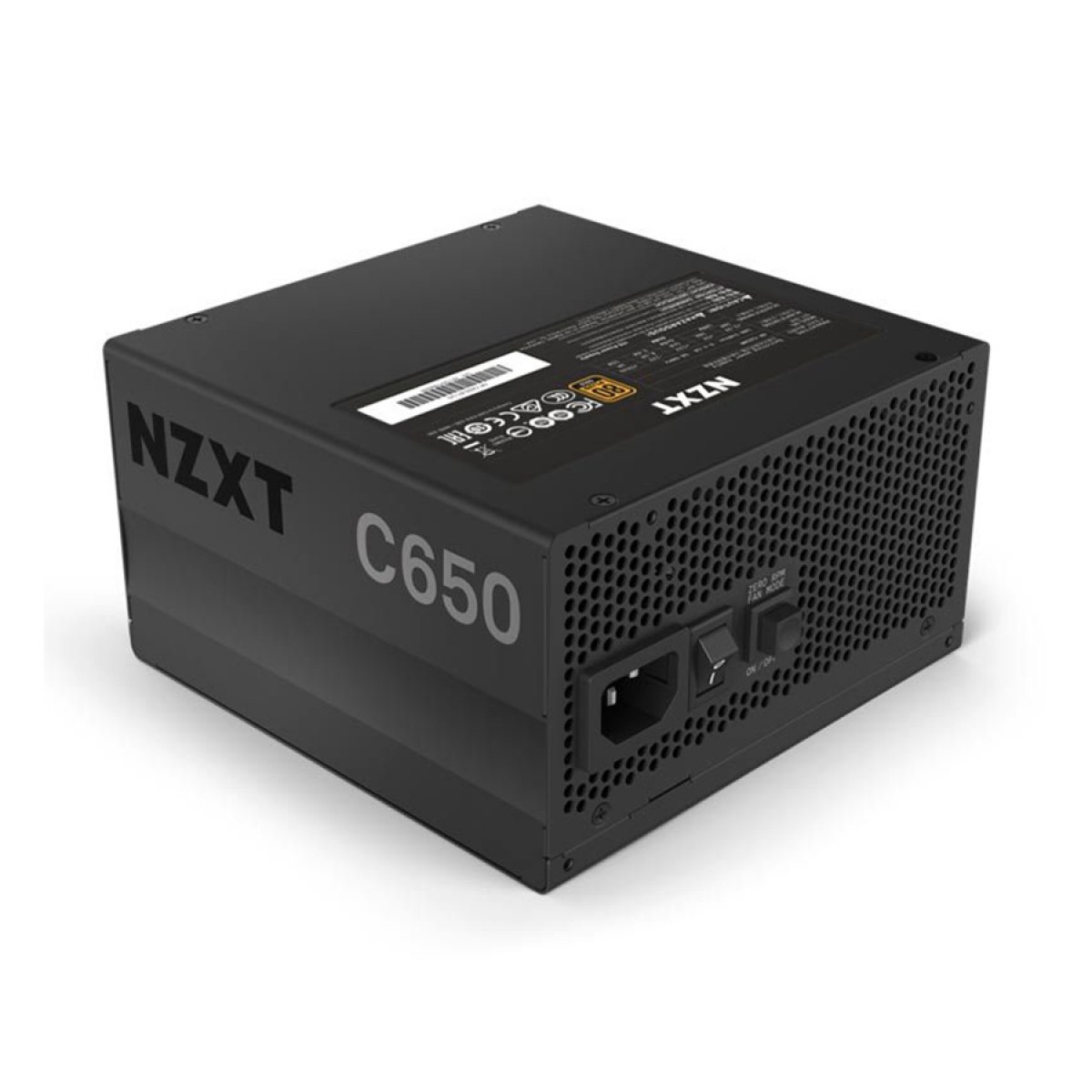 Fonte NZXT C650 Gold, 650W, 80 Plus Gold, PFC Ativo, Full Modular, NP-C650M-US
