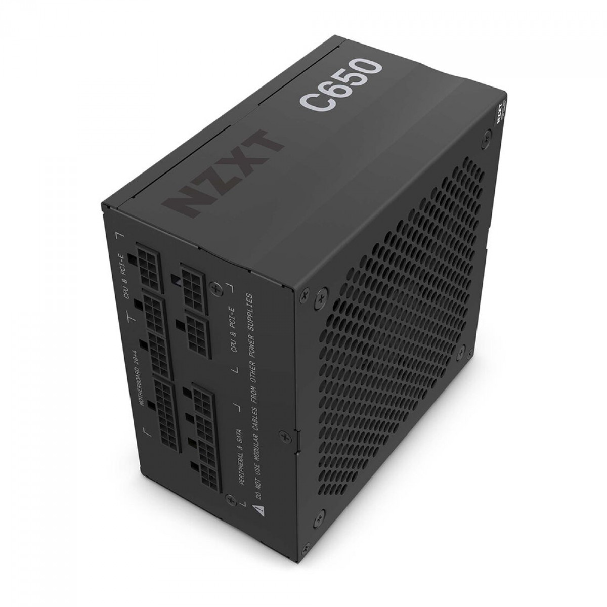 Fonte NZXT C650 Gold, 650W, 80 Plus Gold, PFC Ativo, Full Modular