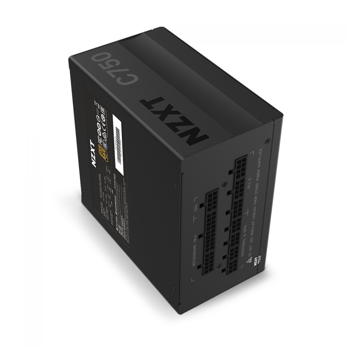 Fonte NZXT C750, 750W, 80 Plus Gold, PFC Ativo, Modular, NP-C750M-US