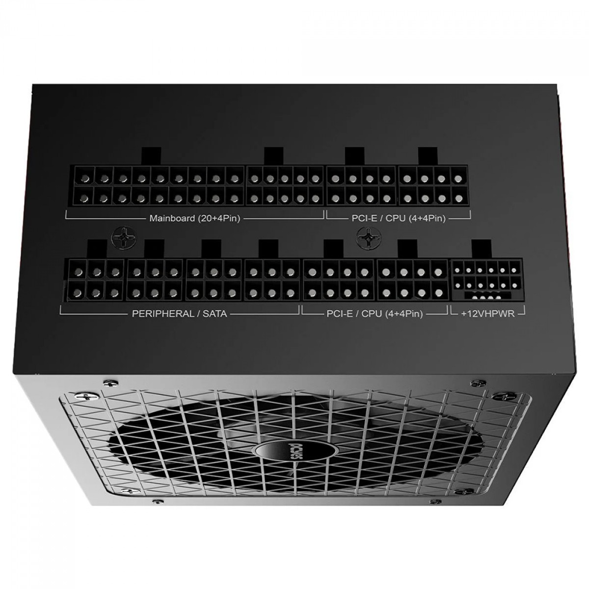 Fonte PCYes Aether, 850W, Cybenetics Gold, PFC Ativo, PCIe 5.0, Full Modular, Preto, 850WFMG