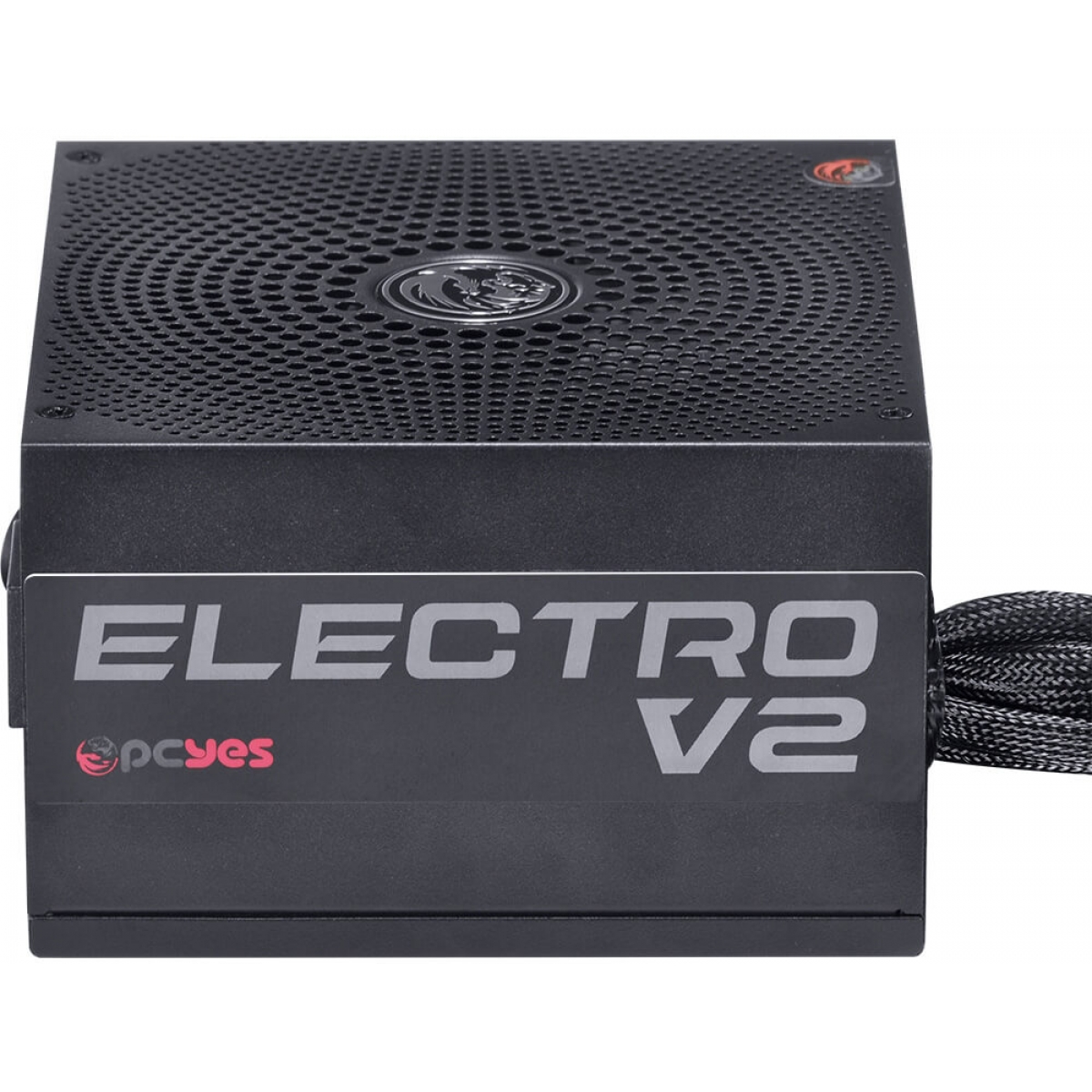 Fonte PCYES Electro V2 550W, 80 Plus White, PFC Ativo, ELV2WHPTO550W
