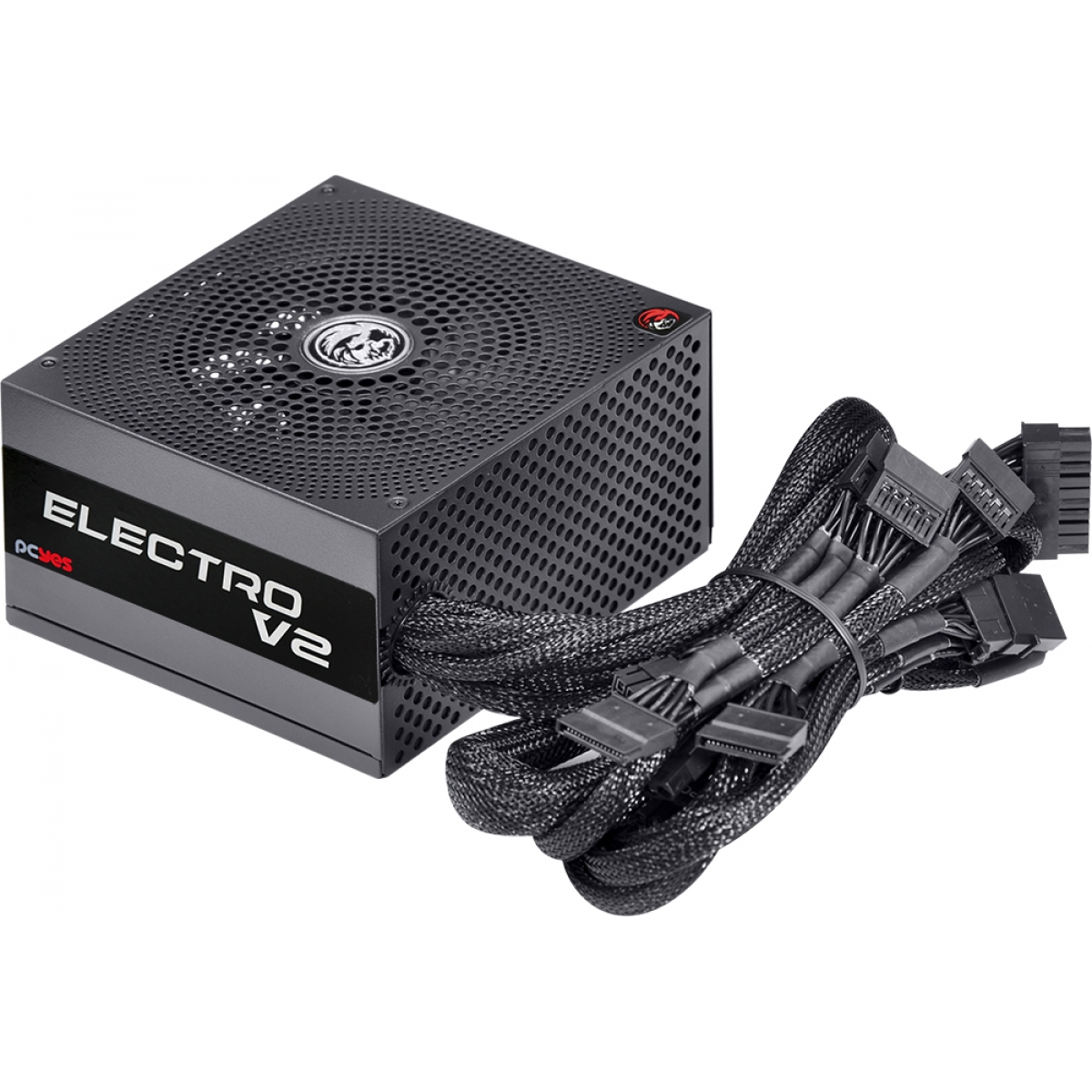 Fonte PCYES Electro V2, 600W, 80 Plus Bronze, PFC Ativo, ELECV2PTO600W
