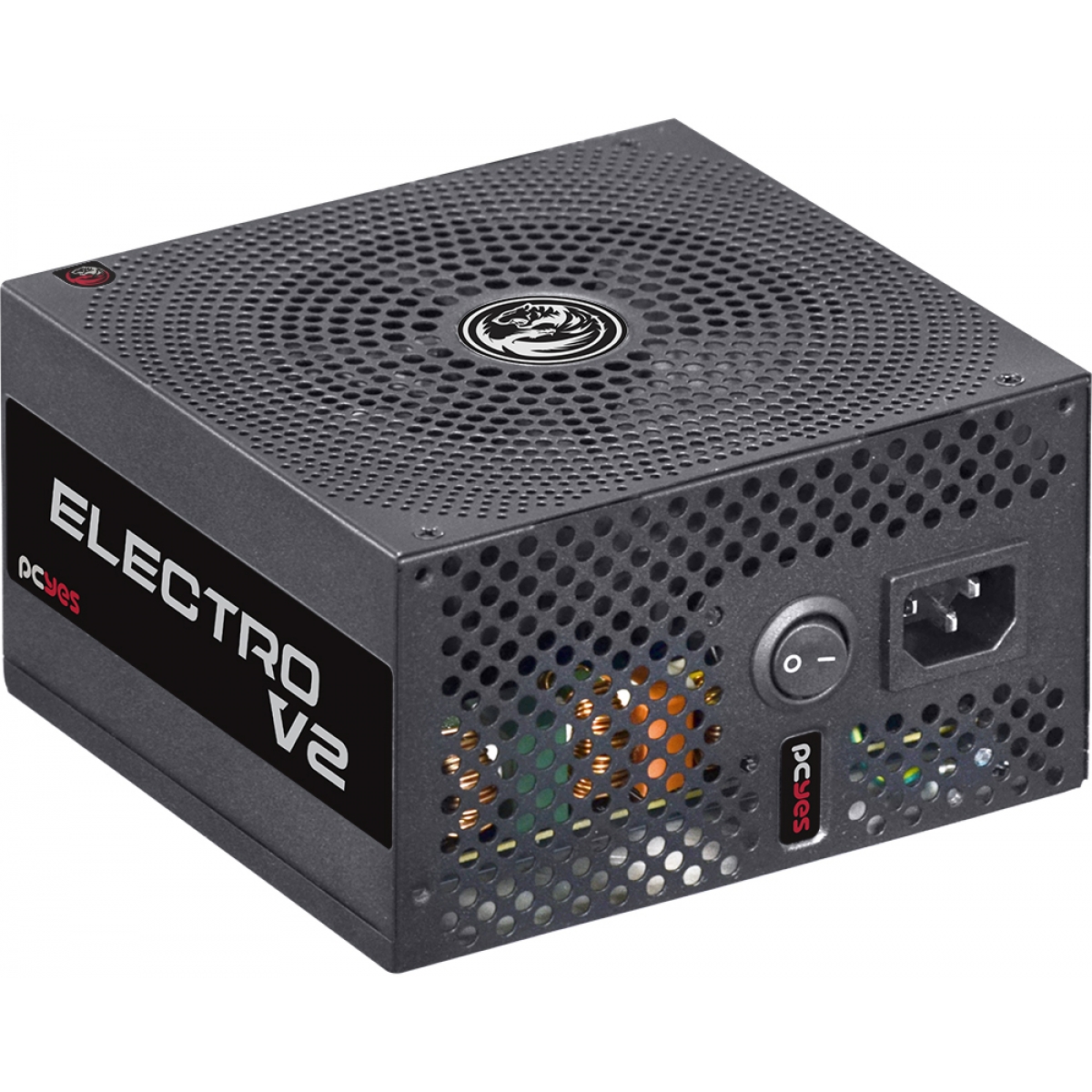 Fonte PCYES Electro V2, 600W, 80 Plus Bronze, PFC Ativo, ELECV2PTO600W