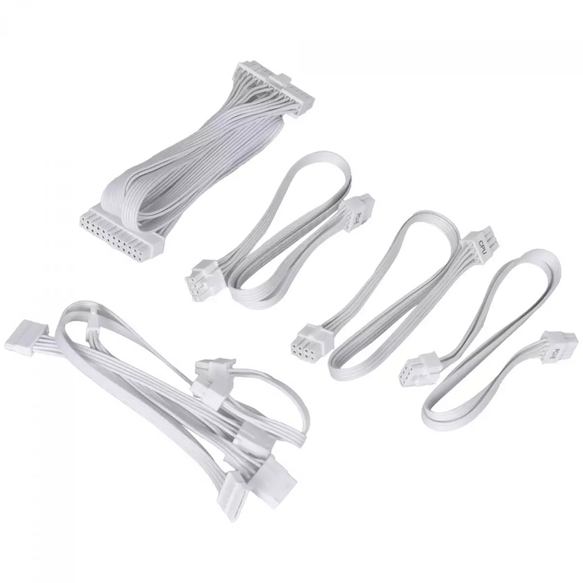 Fonte PCYES Shocker White Ghost, 600W, Full Modular, 80 Plus White, Branca, FM600WWG