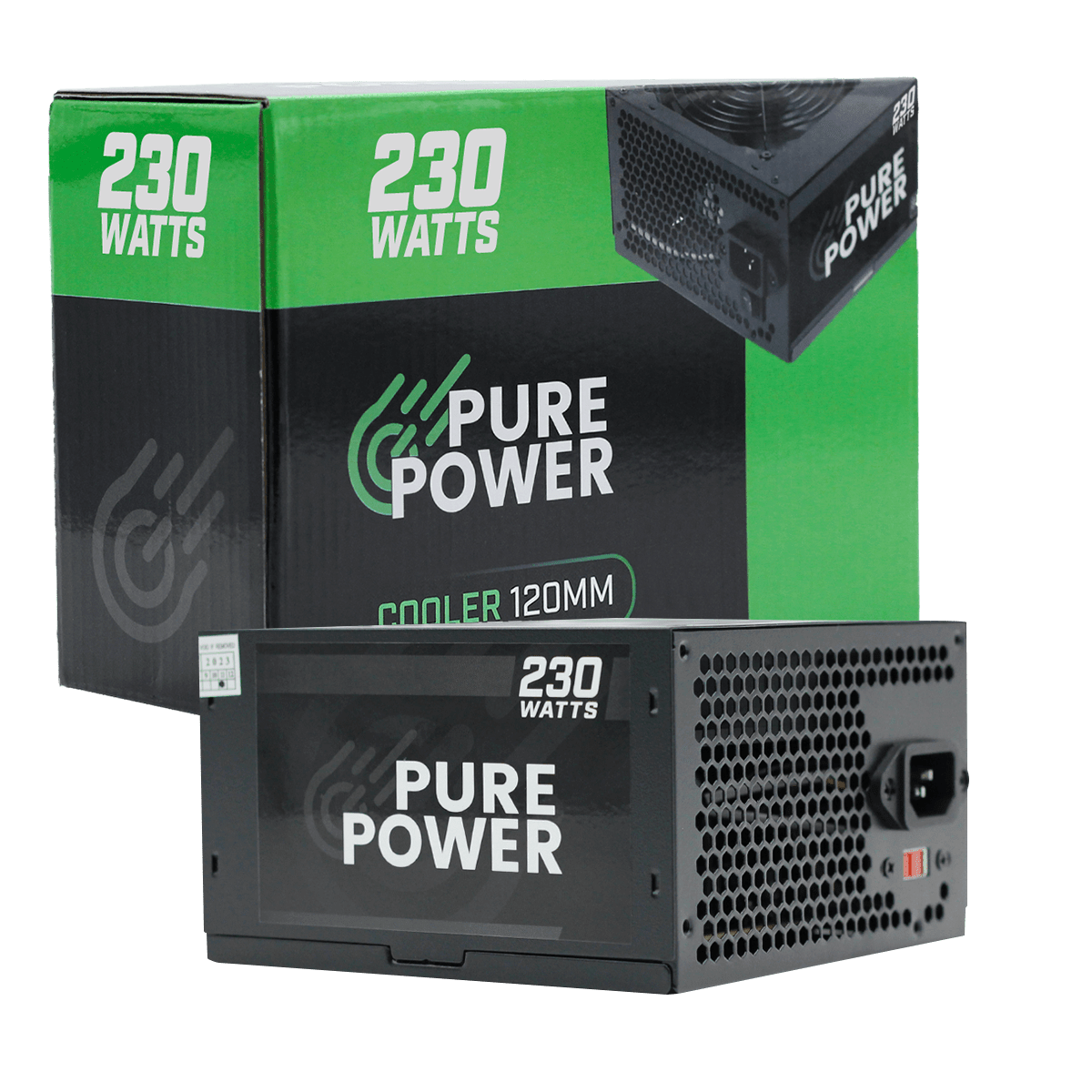 Fonte Pure Power, 230W, Black, PP-PSU1-230W