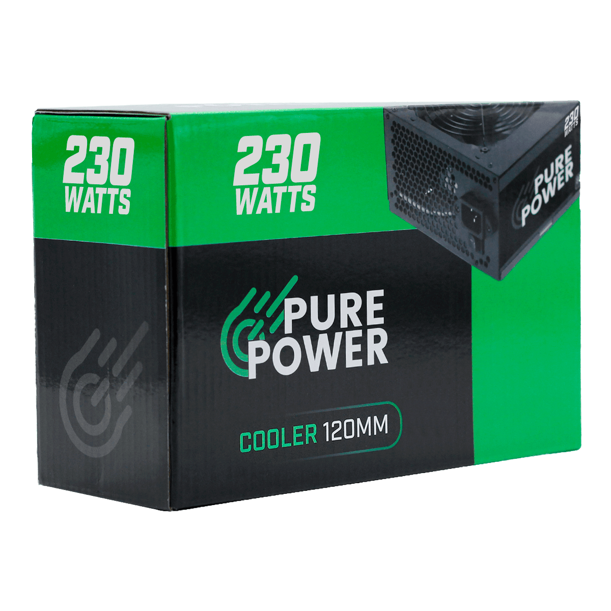 Fonte Pure Power, 230W, Black, PP-PSU1-230W