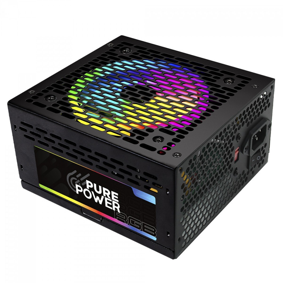 Fonte Pure Power, 600W, RGB, Black, PP-PSU600-RGB
