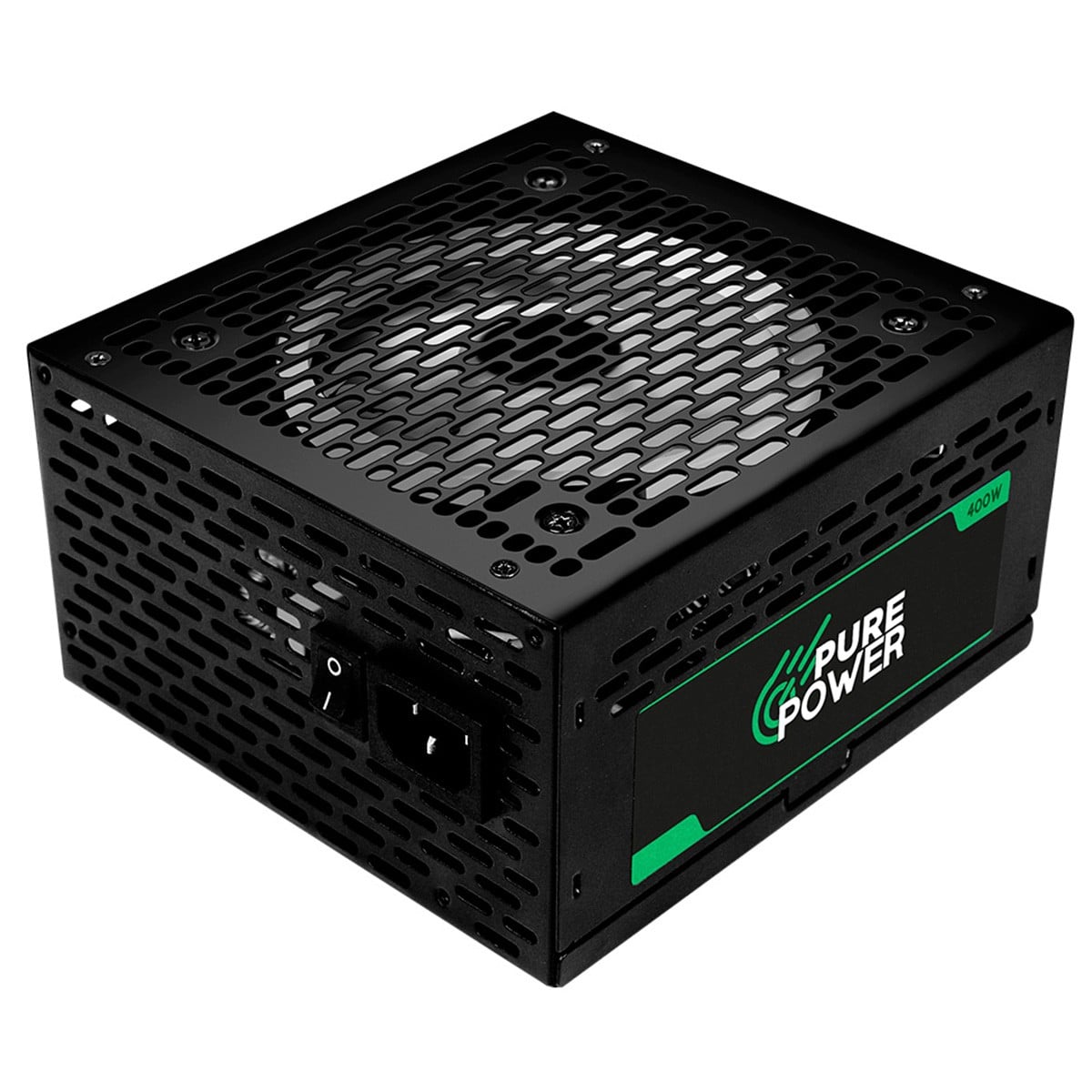 Fonte Pure Power Core, 400W, 80 Plus Bronze, ATX, PFC Ativo, Preto, PP-PS-CRB400FN