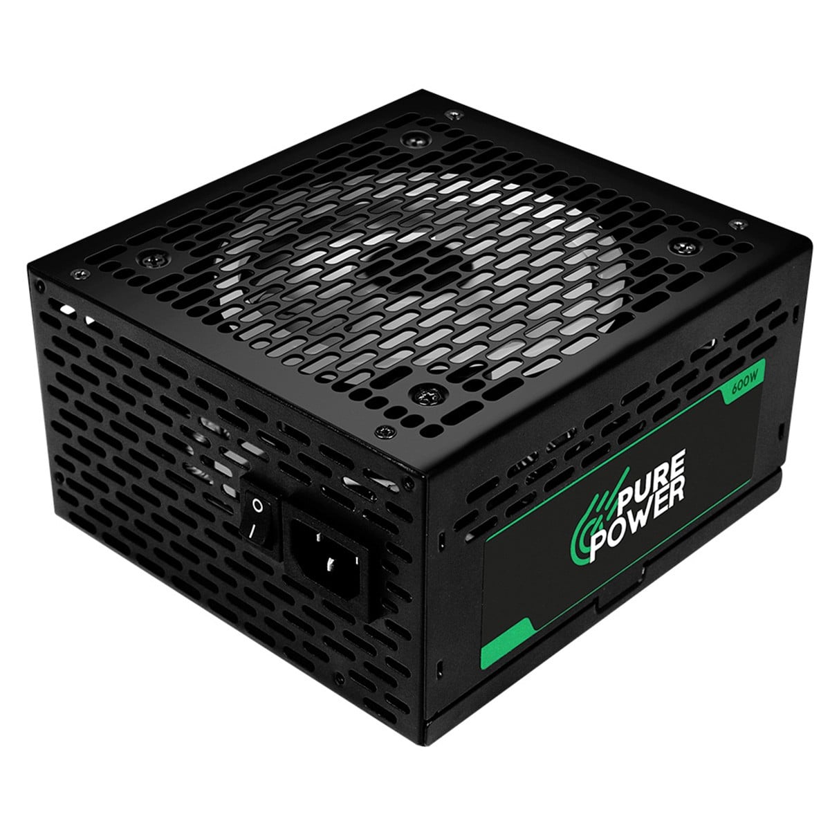 Fonte Pure Power Core, 600W, 80 Plus Bronze, ATX, PFC Ativo, Preto, PP-PS-CRB600FN